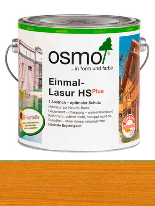 Одношарова лазур Osmo Einmal-Lasur HS plus 2,5 L Дуб світлий 920623)
