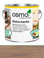 Кольорова прозора олія Osmo Dekorwachs Transparent 0,125 L Папірус 319123)