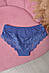 Труси жіночі однотонні синього кольору р.S/M 169629S, фото 2