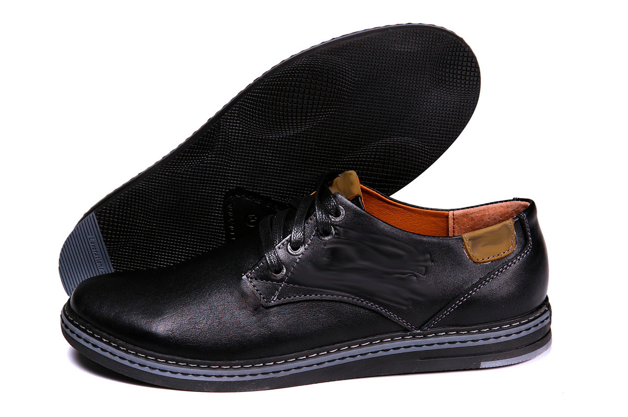 Чоловічі шкіряні туфлі  Stage 1, фото 1