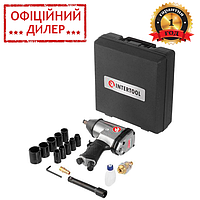 Пневмогайковерты в кейсі + набір головок 17 од Intertool YLP PT-1101