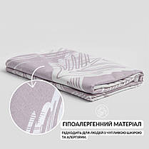 Наволочка 50х70 см IDEIA, бязь, бавовна, натуральна тканина, колір пудра, в упаковці, фото 6