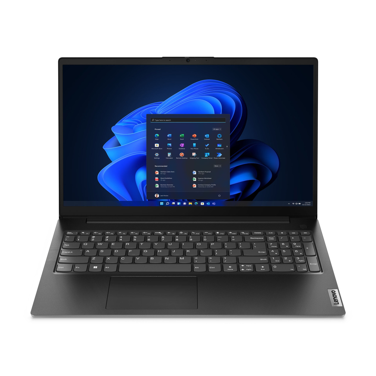 Lenovo Ноутбук V15-G4 15.6" FHD IPS AG, Intel i5-13420H, 16GB, F1TB, UMA, DOS, чорний, фото 1