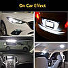 W5W T10 Lamp 168 194 LED Auto габарити 8smd 5730 (білий White 6000К 1.5W) лампа світлодіодна автомобільна Can Bus VW Nissan BMW Ma, фото 10