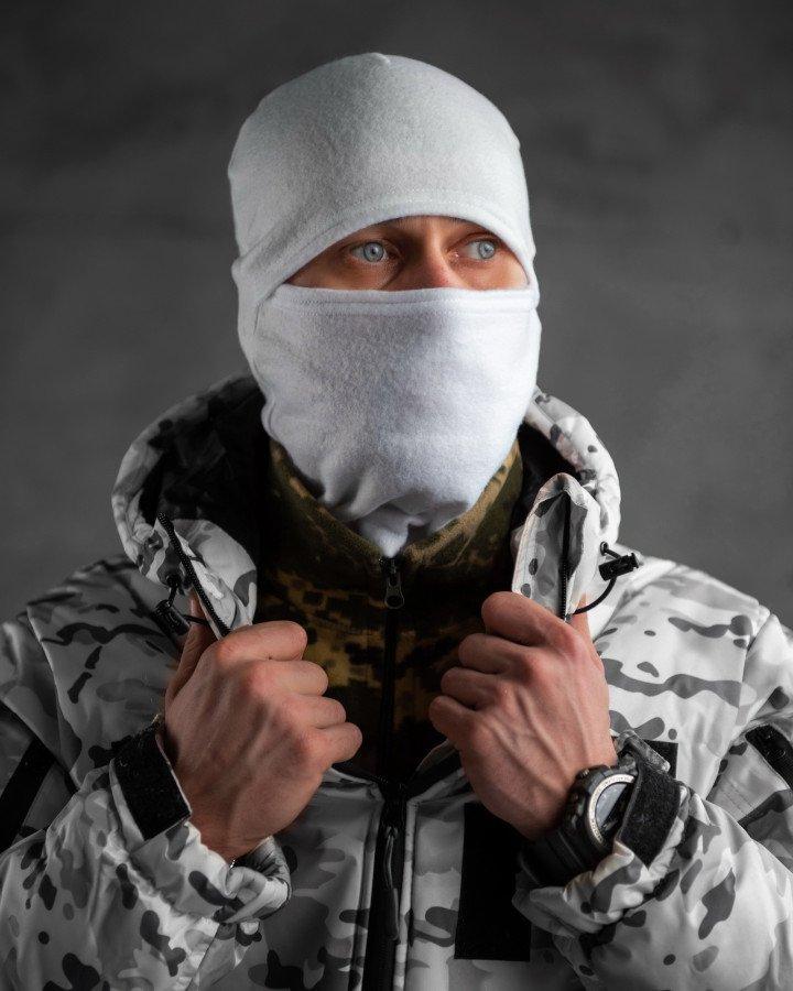 Балаклава білого кольору, фото 1