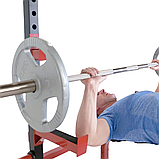 Стійка для штанги York Fitness ASPIRE 510 для присідань і жиму лежачи, фото 5