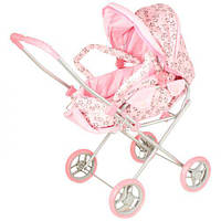 Коляска для ляльок з люлькою "Рибки"