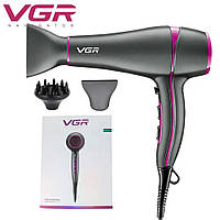 Профессиональный фен с ионизацией VGR V-402 для сушки и укладки волос