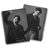 Скетчбук BTS 220 Jungkook