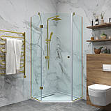 Кутова душова кабіна Casoria Gold, фото 3