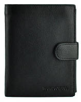 Чорний шкіряний гаманець Marco Coverna арт. BK010-807