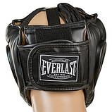 Шолом для єдиноборств зібравши шолом закритий чорний ELAST EV-50103 (розміри S-М), фото 3