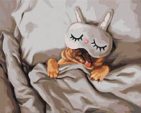 Картина по номерам Животные. Спящая красавица, Lucia Heffernan, 40х50см, термопакет, Brushme (BS53482)