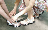 Манте xbiom Супер! Жіночі сандалії літні з натуральної шкіри босоніжки чорного кольору 38,39,40, фото 10