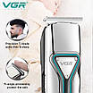 Професійна триммер бездротова для стрижки волосся VGR V-008 Pro, машинка для стрижки голови, фото 5