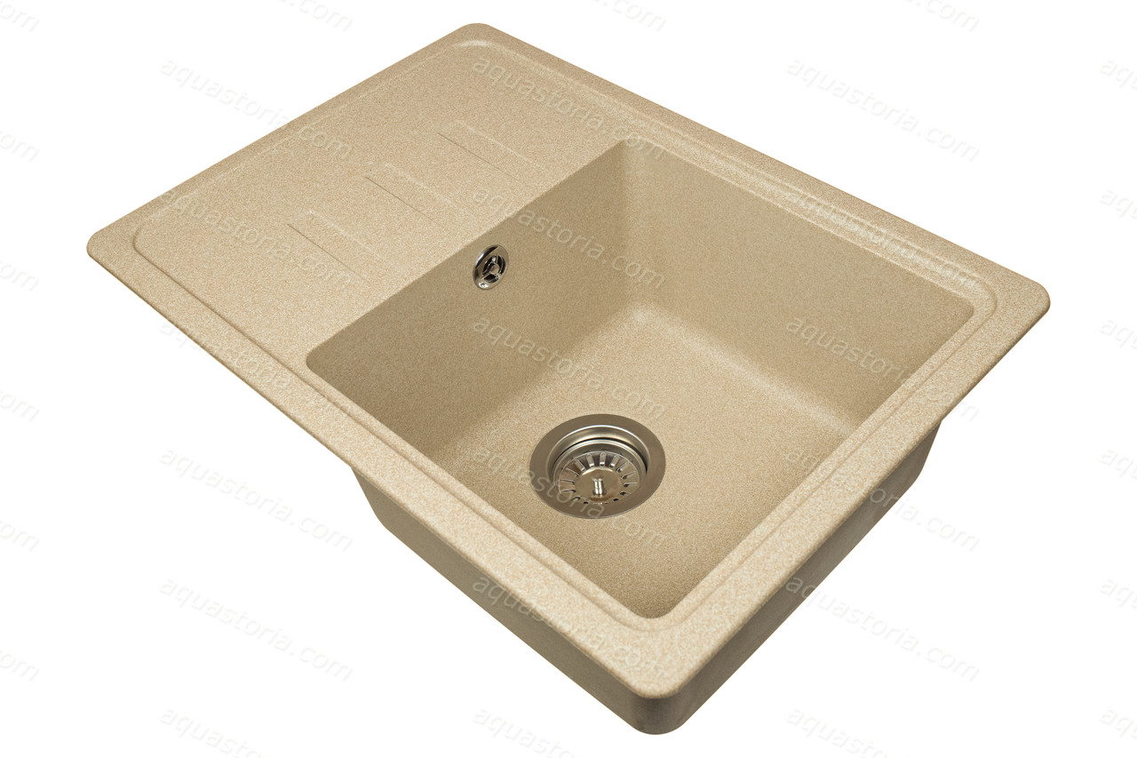 Гранітна мийка Aquaton №10 620х435 Бежева