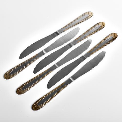 Набір столових ножів "Oro" Stenson R92091 нержавіюча сталь 6шт/наб