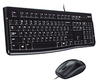 Комплект Logitech MK120 USB UA Black (920-002563)