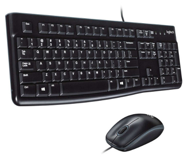 Комплект Logitech MK120 USB UA Black (920-002563)