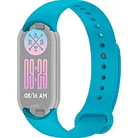 Силіконовий ремінець для Xiaomi Mi Band 8 Soft Touch Світло-голубий (Light Blue)