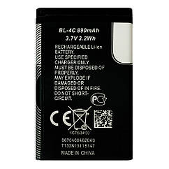 Акумулятор Nokia BL-4C якість AAA 108 1202 1203 1661 2220s 2650 2652 2690 3500c 5100 5130 6100 6101 6133 6103 6125 6131 6136 617
