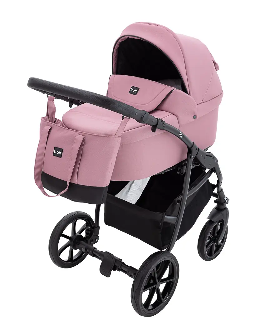 Коляска 2 в 1 Bair Rio Soft BR-01 рожевий