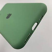 Чохол для Apple iPhone 11 Pro матовий кейс із закритою камерою чохол на телефон айфон 11 про темно-зелений o5h, фото 5