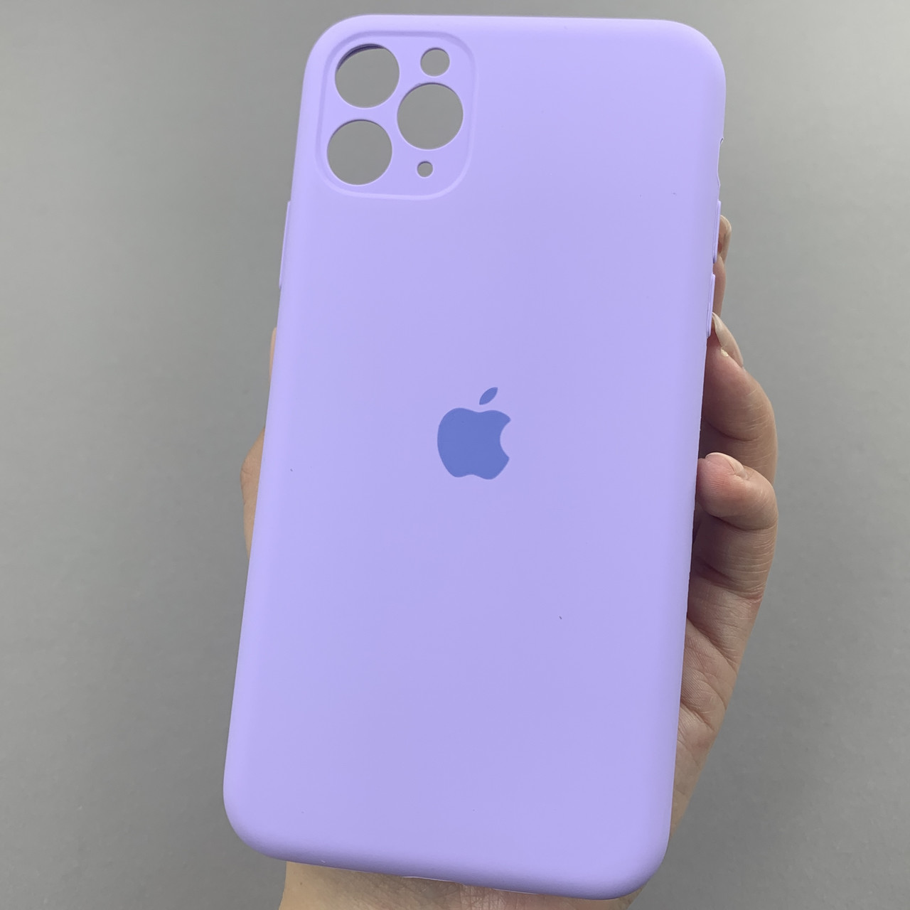 Чохол для Apple iPhone 11 Pro Max матовий кейс із закритою камерою чохол на айфон 11 про макс бузковий o5h