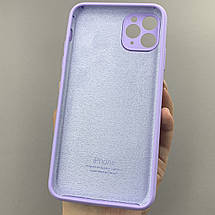 Чохол для Apple iPhone 11 Pro Max матовий кейс із закритою камерою чохол на айфон 11 про макс бузковий o5h, фото 2