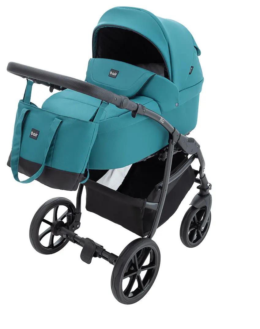 Коляска 2 в 1 Bair Rio Soft BR-02 зелений