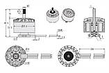 Мотор BrotherHobby Tornado T5 3115 PRO 1050KV, фото 6