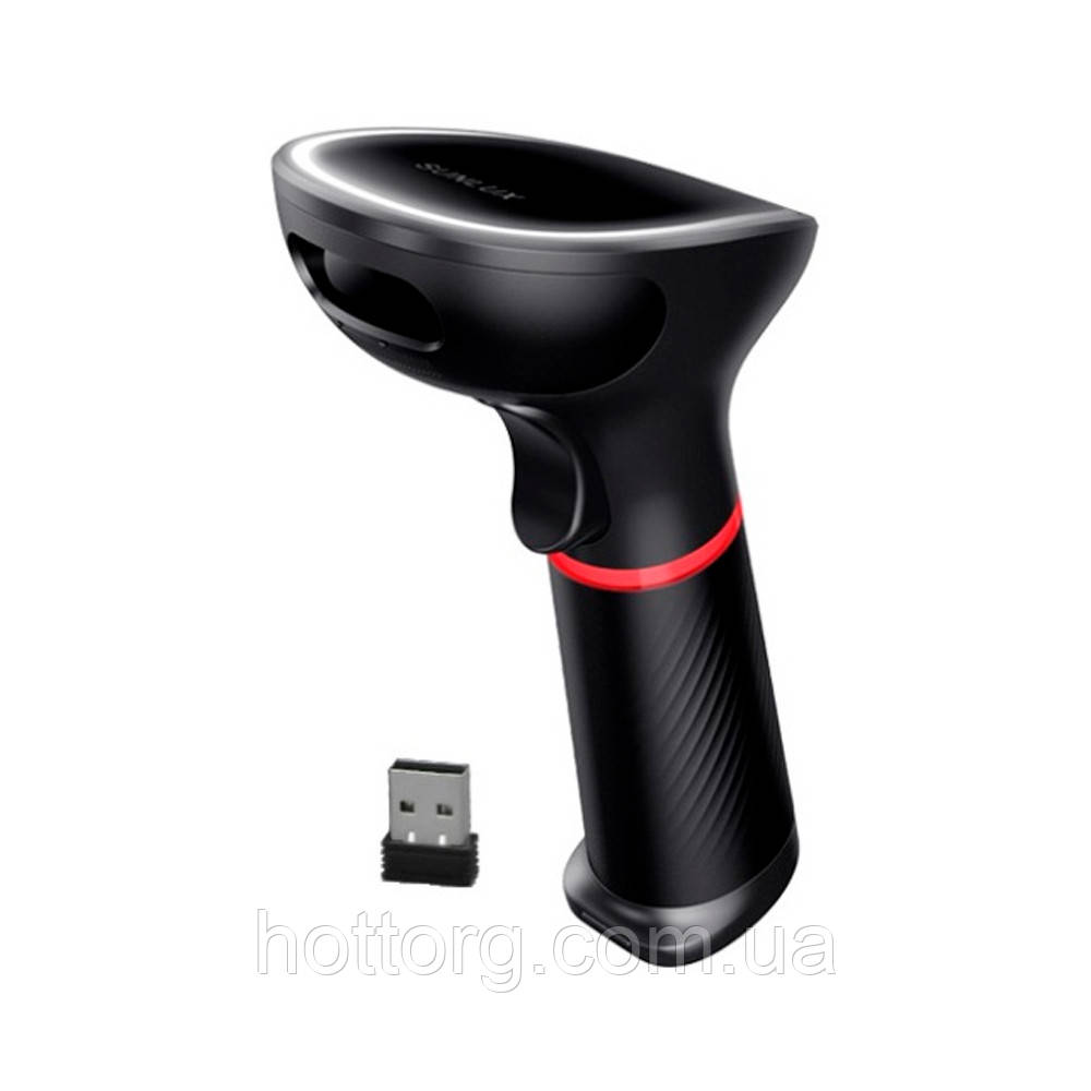 Сканер штрих-коду Sunlux XL-9600 з USB-адаптером, фото 1