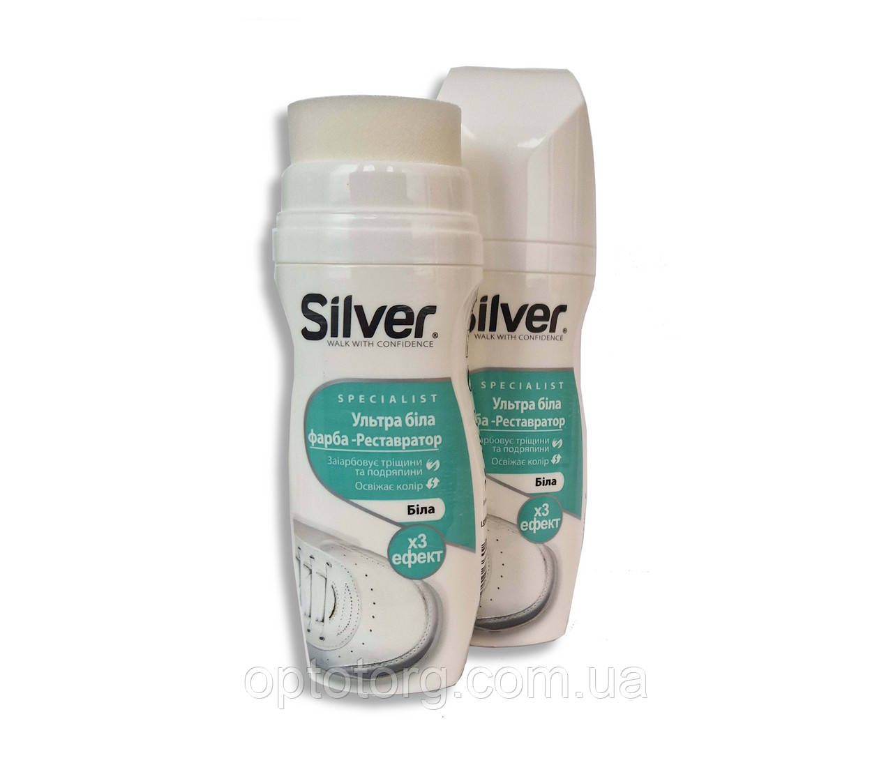 Рідка ультра біла фарба реставратор Silver Туреччина 75мл