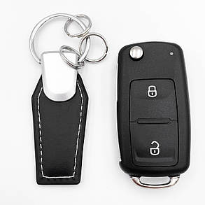 Брелок для ключів Volkswagen (Фольксваген) шкіряний, фото 2