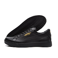Чоловічі шкіряні кросівки Smash Black