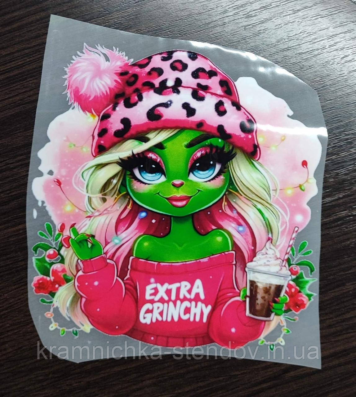 Термонаклейка на одяг новорічні, фото 1