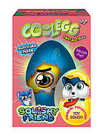 Набор креативного творчества "Cool Egg. Squishy Friend" (большое яйцо) Danko Toys