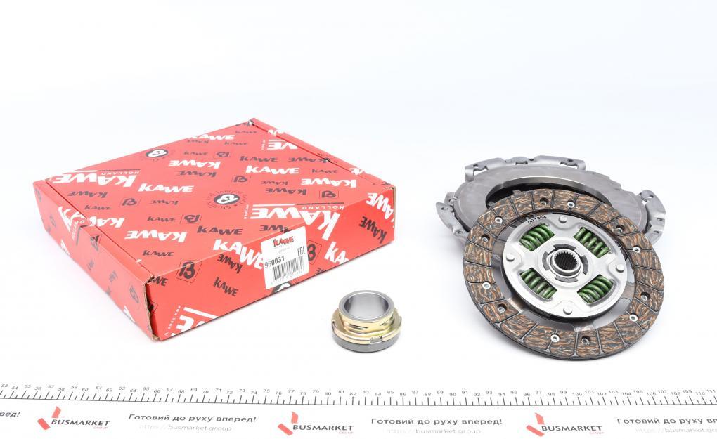 Комплект зчеплення Daewoo Lanos 1.3/1.4i 97- (d=184mm) (+вижимний) KAWE 960031 UA62
