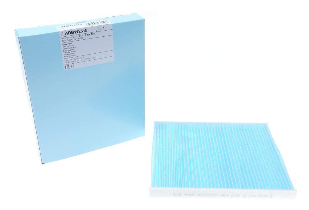Фільтр салону BMW X5 (E70/F15)/X6 (E71) 2.0D-4.8 07- BLUE PRINT ADB112515 UA62, фото 1