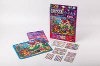 Креативное творчество "Crystal mosaic kids" (картина из кристаллов) Danko Toys