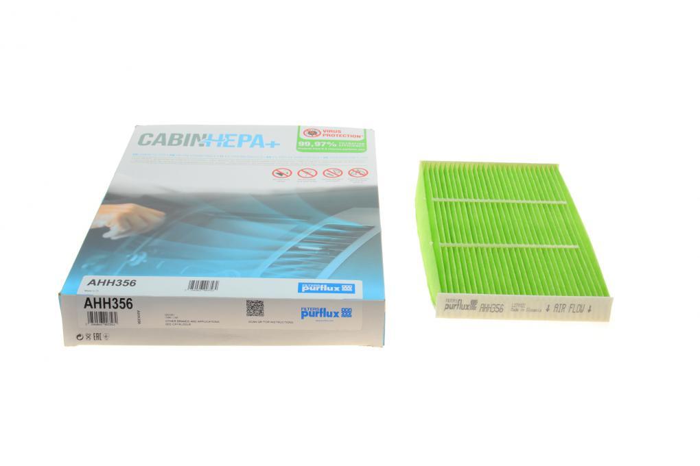 Фільтр салону Nissan Leaf 10- (антиалергенний, захист від вірусів) CabinHepa+ PURFLUX AHH356 UA62, фото 1