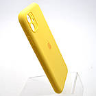 Силіконовий чохол накладка Silicon Case Full Camera для iPhone 11 Yellow, фото 3