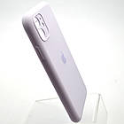 Силіконовий чохол накладка Silicon Case Full Camera для iPhone 11 Light Purple, фото 3