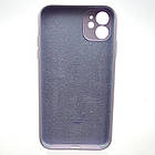 Силіконовий чохол накладка Silicon Case Full Camera для iPhone 11 Light Purple, фото 2