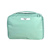 Косметичка Makeup Bag 24*17*8.5 см (1 шт), М'ятний