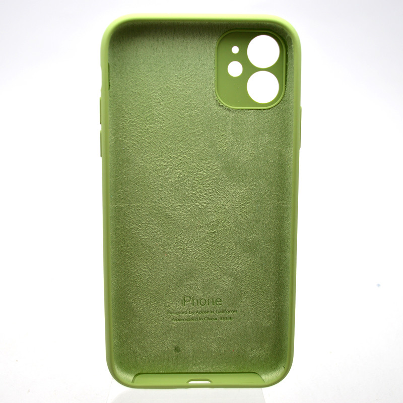 Силіконовий чохол накладка Silicon Case Full Camera для iPhone 11 Mint Green, фото 2