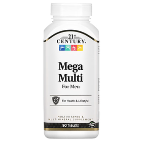 21st Century Mega Multi для чоловіків мультивітаміни та мультимінерали 90 таблеток