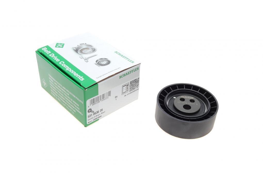 Ролик генератора Alfa Romeo 156 2.4 JTD 97-05 (натяжний) (80x28) INA 531 0636 20 UA62