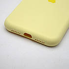 Силіконовий чохол накладка Silicon Case Full Camera для iPhone 11 Milk Yellow, фото 5