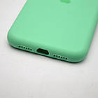 Силіконовий чохол накладка Silicon Case Full Camera для iPhone 11 Rehmannia Green, фото 5